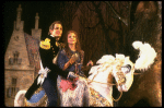 Robert Westenberg as the Prince and Kim Crosby as Cinderella at their wedding in a scene from the Broadway production of the musical "Into The Woods." (New York)