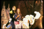 Robert Westenberg as the Prince and Kim Crosby as Cinderella at their wedding in a scene from the Broadway production of the musical "Into The Woods." (New York)