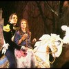Robert Westenberg as the Prince and Kim Crosby as Cinderella at their wedding in a scene from the Broadway production of the musical "Into The Woods." (New York)