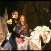 Robert Westenberg as the Prince and Kim Crosby as Cinderella at their wedding in a scene from the Broadway production of the musical "Into The Woods." (New York)