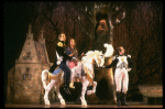 L-R) Robert Westenberg, Kim Crosby, Merle Louise and Philip Hoffman in a scene from the Broadway production of the musical "Into The Woods." (New York)