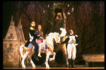 L-R) Robert Westenberg, Kim Crosby, Merle Louise and Philip Hoffman in a scene from the Broadway production of the musical "Into The Woods." (New York)