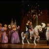 L-R) L. Mitchell, K. McClelland, E. Lyndeck, J. Franz, R. Westenberg, K. Crosby, M. Louise & P. Hoffman from the Broadway musical "Into The Woods." (New York)