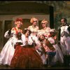 L-R) Joy Franz, Kim Crosby, Lauren Mitchell, Chip Zien, Kay McClelland and Philip Hoffman in a scene from the Broadway production of the musical "Into The Woods." (New York)