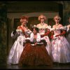 L-R) Joy Franz, Kim Crosby, Lauren Mitchell, Kay McClelland and Philip Hoffman in a scene from the Broadway production of the musical "Into The Woods." (New York)