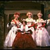 L-R) Joy Franz, Kim Crosby, Lauren Mitchell, Kay McClelland and Philip Hoffman in a scene from the Broadway production of the musical "Into The Woods." (New York)