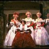 L-R) Joy Franz, Kim Crosby, Lauren Mitchell, Kay McClelland and Philip Hoffman in a scene from the Broadway production of the musical "Into The Woods." (New York)