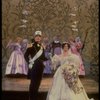 Robert Westenberg as the Prince and Kim Crosby as Cinderella at their wedding in a scene from the Broadway production of the musical "Into The Woods." (New York)