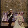 Robert Westenberg as the Prince and Kim Crosby as Cinderella at their wedding in a scene from the Broadway production of the musical "Into The Woods." (New York)