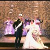 Robert Westenberg as the Prince and Kim Crosby as Cinderella at their wedding in a scene from the Broadway production of the musical "Into The Woods." (New York)