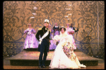 Robert Westenberg as the Prince and Kim Crosby as Cinderella at their wedding in a scene from the Broadway production of the musical "Into The Woods." (New York)