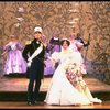 Robert Westenberg as the Prince and Kim Crosby as Cinderella at their wedding in a scene from the Broadway production of the musical "Into The Woods." (New York)