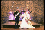 Robert Westenberg as the Prince and Kim Crosby as Cinderella at their wedding in a scene from the Broadway production of the musical "Into The Woods." (New York)