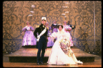 Robert Westenberg as the Prince and Kim Crosby as Cinderella at their wedding in a scene from the Broadway production of the musical "Into The Woods." (New York)