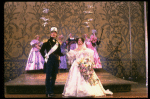 Robert Westenberg as the Prince and Kim Crosby as Cinderella at their wedding in a scene from the Broadway production of the musical "Into The Woods." (New York)