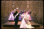Robert Westenberg as the Prince and Kim Crosby as Cinderella at their wedding in a scene from the Broadway production of the musical "Into The Woods." (New York)