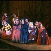 Bernadette Peters (R) and cast in a scene from the Broadway production of the musical "Into The Woods." (New York)