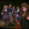 L-R) Danielle Ferland, Ben Wright, Kim Crosby, Chip Zien and Bernadette Peters in a scene from the Broadway production of the musical "Into The Woods." (New York)