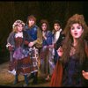 L-R) Danielle Ferland, Ben Wright, Kim Crosby, Chip Zien and Bernadette Peters in a scene from the Broadway production of the musical "Into The Woods." (New York)