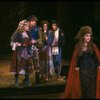 L-R) Danielle Ferland, Ben Wright, Kim Crosby, Chip Zien and Bernadette Peters in a scene from the Broadway production of the musical "Into The Woods." (New York)