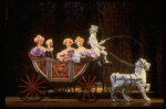 L-R) Joy Franz, Edmund Lyndeck, Lauren Mitchell and Kay McClelland in a scene from the Broadway production of the musical "Into The Woods." (New York)