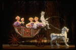 L-R) Joy Franz, Edmund Lyndeck, Lauren Mitchell and Kay McClelland in a scene from the Broadway production of the musical "Into The Woods." (New York)