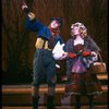 L-R) Ben Wright as Jack and Danielle Ferland as Little Red Riding Hood in a scene from the Broadway production of the musical "Into The Woods." (New York)