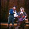 L-R) Ben Wright as Jack and Danielle Ferland as Little Red Riding Hood in a scene from the Broadway production of the musical "Into The Woods." (New York)