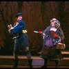 L-R) Ben Wright as Jack and Danielle Ferland as Little Red Riding Hood in a scene from the Broadway production of the musical "Into The Woods." (New York)