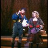 L-R) Ben Wright as Jack and Danielle Ferland as Little Red Riding Hood in a scene from the Broadway production of the musical "Into The Woods." (New York)