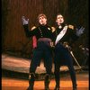 L-R) Chuck Wagner as Rapunzel's Prince and Robert Westenberg as Cinderella's Prince from the Broadway musical "Into The Woods." (New York)
