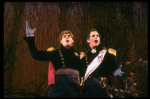 L-R) Chuck Wagner as Rapunzel's Prince and Robert Westenberg as Cinderella's Prince from the Broadway musical "Into The Woods." (New York)