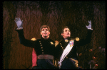 L-R) Chuck Wagner as Rapunzel's Prince and Robert Westenberg as Cinderella's Prince from the Broadway musical "Into The Woods." (New York)