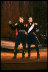 L-R) Chuck Wagner as Rapunzel's Prince and Robert Westenberg as Cinderella's Prince from the Broadway musical "Into The Woods." (New York)