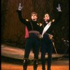 L-R) Chuck Wagner as Rapunzel's Prince and Robert Westenberg as Cinderella's Prince from the Broadway musical "Into The Woods." (New York)