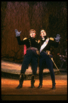 L-R) Chuck Wagner as Rapunzel's Prince and Robert Westenberg as Cinderella's Prince from the Broadway musical "Into The Woods." (New York)