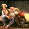 L-R) Chip Zien and Tom Aldredge in a scene from the Broadway production of the musical "Into The Woods." (New York)