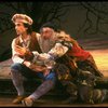 L-R) Chip Zien and Tom Aldredge in a scene from the Broadway production of the musical "Into The Woods." (New York)