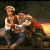 L-R) Chip Zien and Tom Aldredge in a scene from the Broadway production of the musical "Into The Woods." (New York)