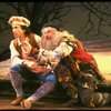 L-R) Chip Zien and Tom Aldredge in a scene from the Broadway production of the musical "Into The Woods." (New York)