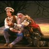 L-R) Chip Zien and Tom Aldredge in a scene from the Broadway production of the musical "Into The Woods." (New York)