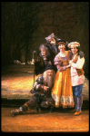 L-R) Bernadette Peters, Tom Aldredge, Robert Westenberg, Joanna Gleason and Chip Zien in a scene from the Broadway production of the musical "Into The Woods." (New York)