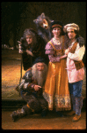 L-R) Bernadette Peters, Tom Aldredge, Robert Westenberg, Joanna Gleason and Chip Zien in a scene from the Broadway production of the musical "Into The Woods." (New York)