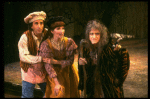 L-R) Chip Zien, Joanna Gleason and Bernadette Peters in a scene from the Broadway production of the musical "Into The Woods." (New York)