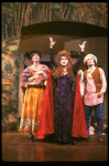 R-L) Chip Zien, Bernadette Peters and Joanna Gleason in a scene from the Broadway production of the musical "Into The Woods." (New York)