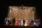 Cast performing the Act One finale in a scene from the Broadway production of the musical "Into The Woods." (New York)