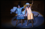 L-R) Chita Rivera and Leslie Uggams in a scene from the Broadway production of the musical "Jerry's Girls." (New York)