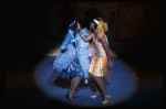 L-R) Chita Rivera and Leslie Uggams in a scene from the Broadway production of the musical "Jerry's Girls." (New York)