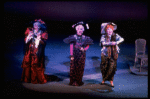 R-L) Dorothy Loudon, Chita Rivera and Leslie Uggams in a scene from the Broadway production of the musical "Jerry's Girls." (New York)