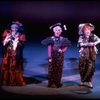 R-L) Dorothy Loudon, Chita Rivera and Leslie Uggams in a scene from the Broadway production of the musical "Jerry's Girls." (New York)